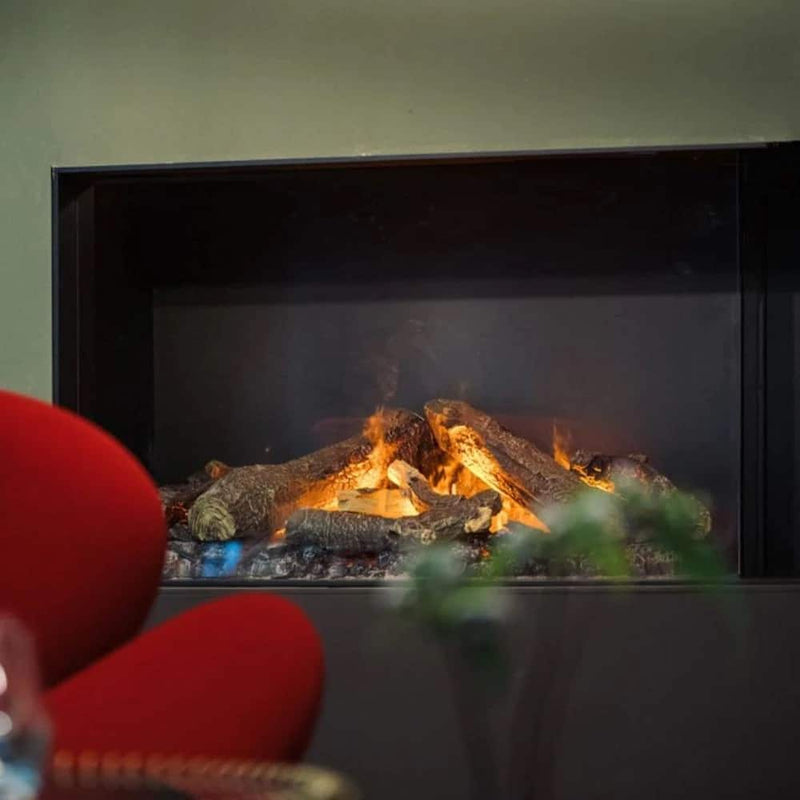 Faber e-MatriX Two-Sided Built-in Electric Firebox, Right-facing (FEF3226L2R) Fireplaces Faber 