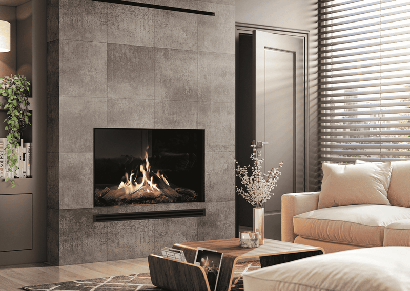 Faber MatriX Single-sided Built-in Gas Fireplace - 41" x 26" (FMG4326F) Fireplaces Faber 
