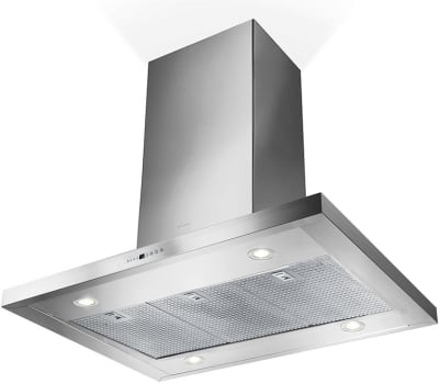Faber 42-Inch Bella Island Mounted Convertible Range Hood with 600 CFM Pro Motor in Stainless Steel (BELAIS42SS600-B)