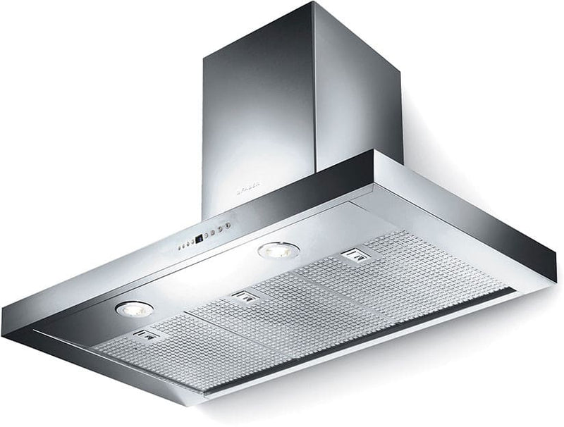 Faber 30-Inch Bella Wall Mounted Convertible Range Hood with 600 CFM Pro Motor in Stainless Steel (BELA30SS600-B)