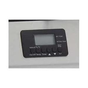 Fire Magic electric grill control panel with digital display and temperature buttons