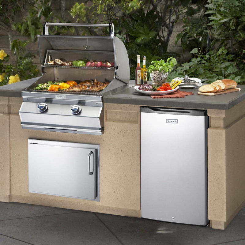 Fire Magic 24" Built-In Propane Gas Grill with Rotisserie in Stainless Steel (C430I-RT1P) Grills Fire Magic 