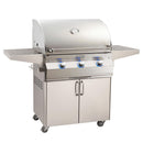 Fire Magic 30" Aurora Freestanding Natural Gas Grill with Side Burner And Analog Thermometer (A660S-7EAN-62) Grills Fire Magic 