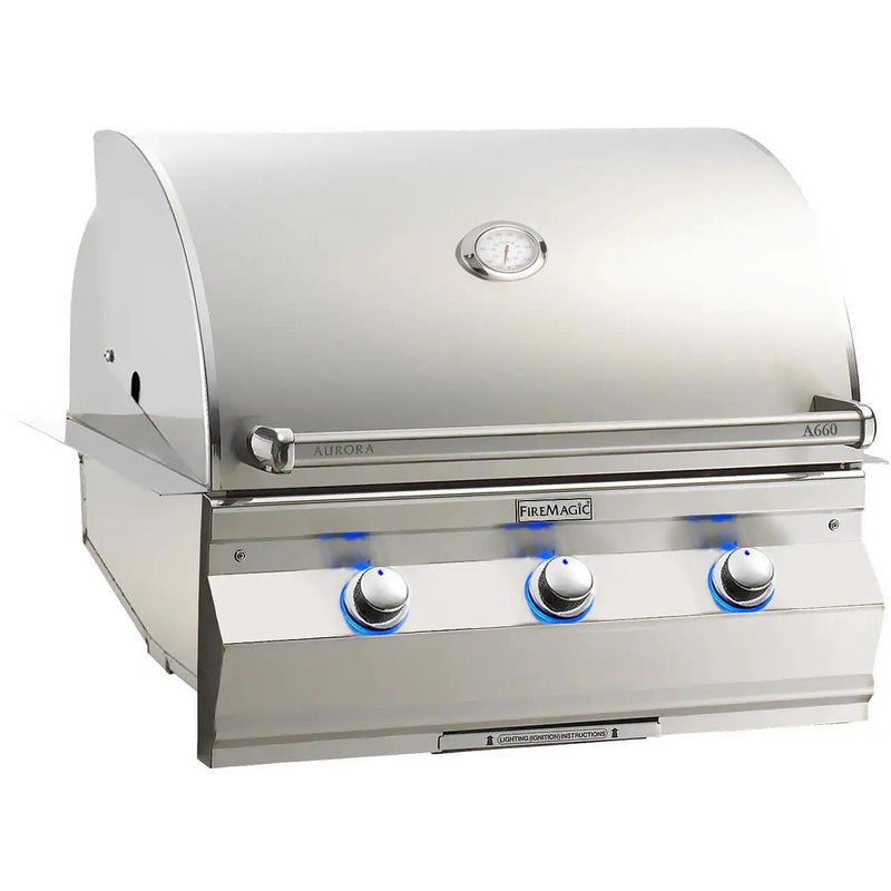 Fire Magic 30" Built-In Propane Gas Grill in Stainless Steel (A660I-7EAP) Grills Fire Magic 