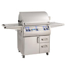 Fire Magic 30" Echelon Diamond Freestanding Natural Gas Grill with Side Burner Rotisserie & Digital Thermometer (E660S-8E1N-62) Grills Fire Magic 