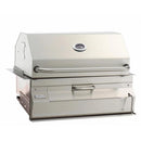 Fire Magic 30" Legacy Built-In Smoker Charcoal Grill in Stainless Steel (14-SC01C-A) Grills Fire Magic 