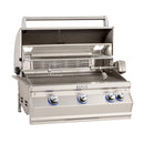 Fire Magic 36" Aurora Built-In Natural Gas Grill with One Infrared Burner In Stainless Steel (A790I-8LAN) Grills Fire Magic 