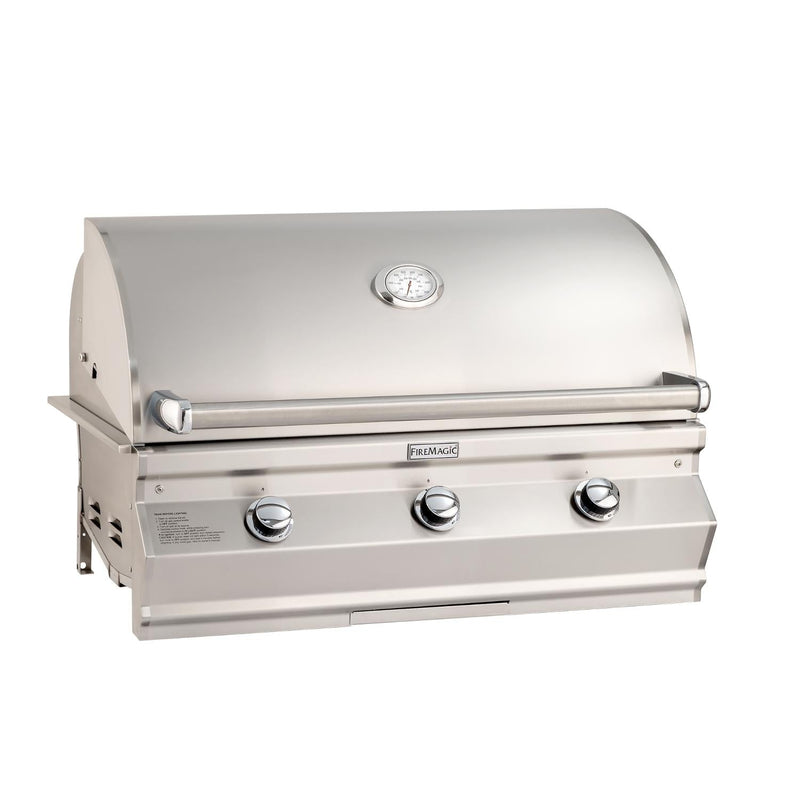 Fire Magic 36" Choice Multi-User Built-In Natural Gas Grill with Analog Thermometer (CM650I-RT1N) Grills Fire Magic 