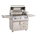 Fire Magic 36" Echelon Diamond Freestanding Liquid Propane Gas Grill with Side Burner Magic View Window Rotisserie & Digital Thermometer (E790S-8E1P-62-W) Grills Fire Magic 
