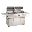 Fire Magic 46" Aurora Freestanding Liquid Propane Gas & Charcoal Combo Grill with One Infrared Burner Rotisserie And Analog Thermometer (A830S-8LAP-61-CB) Grills Fire Magic 