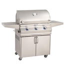 Fire Magic Aurora 30" Natural Gas Grill with Side Burner and Analog Thermometer (A540S-7EAN-62) Grills Fire Magic 