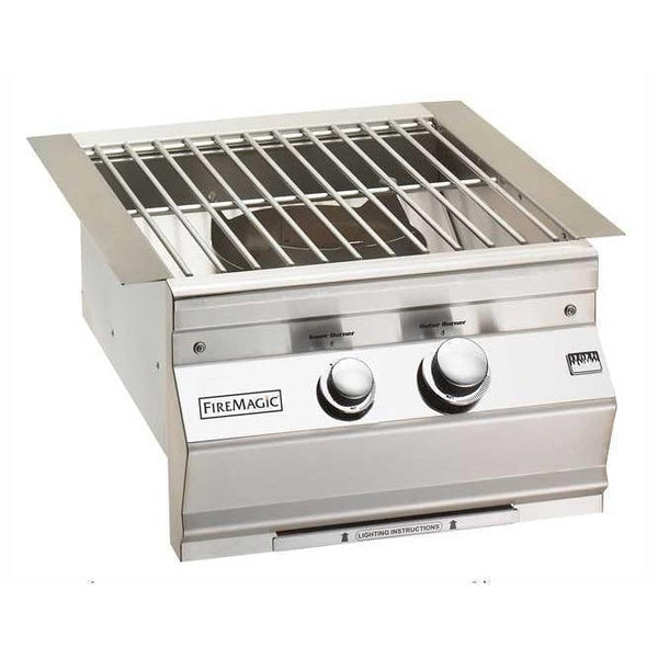 Fire Magic Classic Built-In Natural Gas Power Burner with Stainless Steel Grid (19-KB1N-0) Grills Fire Magic 
