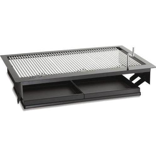 Fire Magic Firemaster Built-In Countertop Charcoal Grill - Small (3329 + 3537-S-2) Grills Fire Magic 
