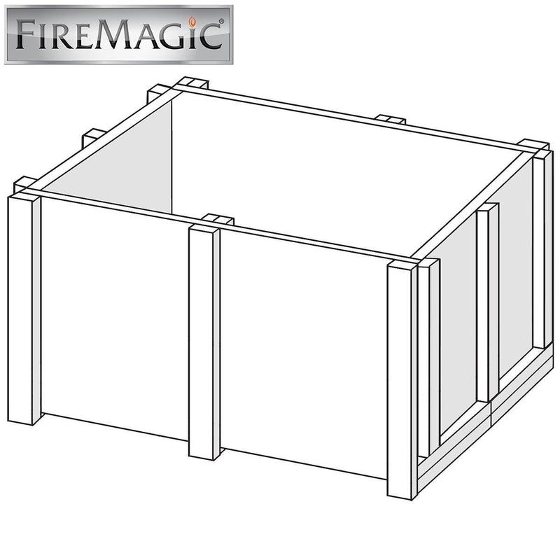 Fire Magic Insulating Liner Kit For Deluxe Classic Countertop Grills (3200-50) Grill Accessories Fire Magic 
