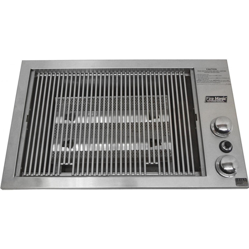 Fire Magic Legacy Deluxe Gourmet Built-In Propane Gas Countertop Grill in Stainless Steel (3C-S1S1P-A) Grills Fire Magic 