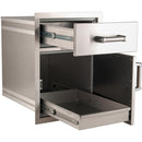 Fire Magic Premium Flush 17" Pantry / Access Drawer Combo (54018S) Grill Accessories Fire Magic 