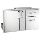 Fire Magic Select 36" Access Door with Platter Storage And Double Drawer (33816S) Grill Accessories Fire Magic 