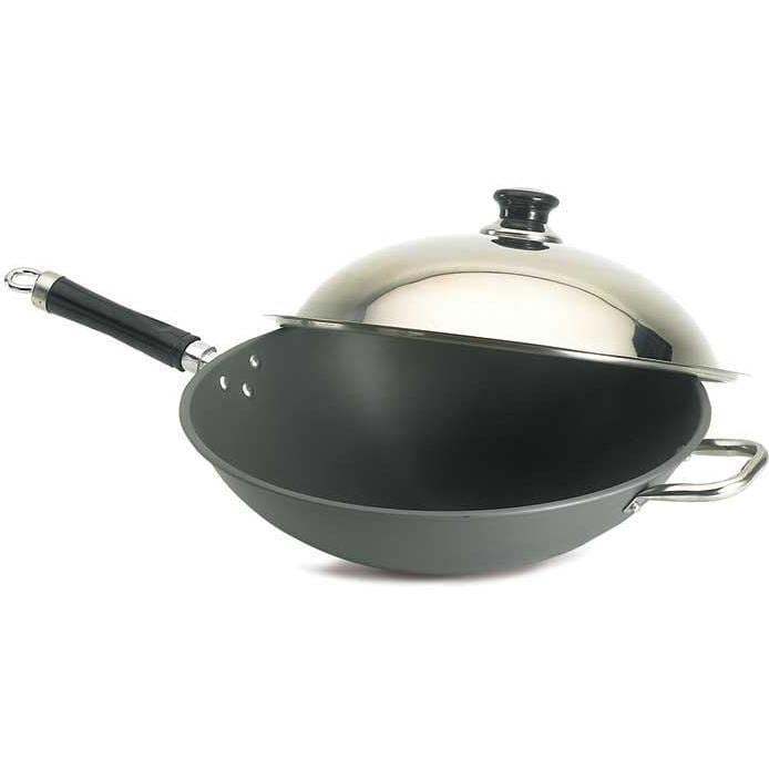 Fire Magic Wok with Stainless Steel Cover (3572) Grill Accessories Fire Magic 