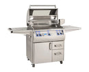 Fire Magic Echelon Diamond E660s 30-Inch Freestanding Gas Grill With Rotisserie, Single Side Burner, Digital Thermometer & Magic View Window, Propane (E660S-8E1P-62-W)