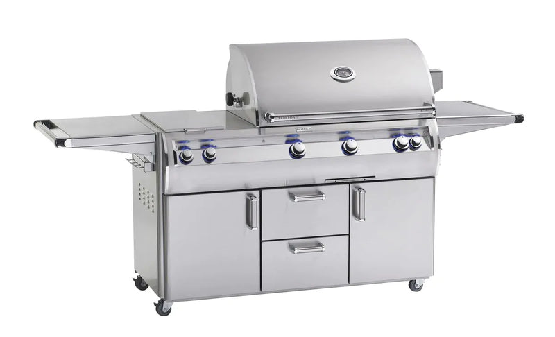 Fire Magic Echelon Diamond E790s 36-Inch A Series Freestanding Gas Grill With Rotisserie, Infrared Burner, Double Side Burner & Analog Thermometer, Propane (E790S-8LAP-71)