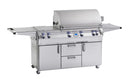 Fire Magic Echelon Diamond E790s 36-Inch Freestanding Gas Grill With Rotisserie, Double Side Burner & Digital Thermometer, Propane (E790S-8E1P-71)