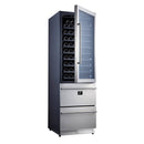 Forno 24'' Built-In Compressor Wine Cooler - Dual Zone - 108 Bottles (FWCDR6628-24S) Wine Coolers Forno 