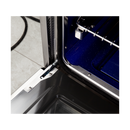 Forno 30" Capriasca Dual Fuel Range with 5 Gas Burners and 240v Electric Oven in Stainless Steel with White Door (FFSGS6187-30WHT) Ranges Forno 