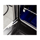 Forno 30" Capriasca Gas Range with 5 Burners and Convection Oven in Stainless Steel with Blue Door (FFSGS6260-30BLU) Ranges Forno 