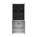 Forno 30" Dual Zone Wine Cooler & Refrigerator Drawer (FWCDR6661-30S) Wine Coolers Forno 