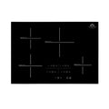 Forno 30" Lecce Induction Cooktop - 4 Burners in Black Glass (FCTIN0545-30) Cooktops Forno 