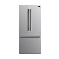 Forno 31" French Door Refrigerator with 17.5 Cu. Ft., No Frost, and Ice Marker in Stainless Steel (FFFFD1974-31SB) Refrigerators Forno 