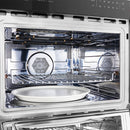 Forno 4-Piece Appliance Package - 30" Gas Range, 36" Refrigerator with Water Dispenser, Microwave Oven, & 3-Rack Dishwasher in Stainless Steel Appliance Package Forno 