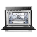 Forno 4-Piece Appliance Package - 30" Gas Range, 36" Refrigerator with Water Dispenser, Microwave Oven, & 3-Rack Dishwasher in Stainless Steel Appliance Package Forno 