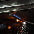 Forno 4-Piece Appliance Package - 36" Gas Range, 56" Pro-Style Refrigerator, Microwave Drawer, & 3-Rack Dishwasher in Stainless Steel Appliance Package Forno 