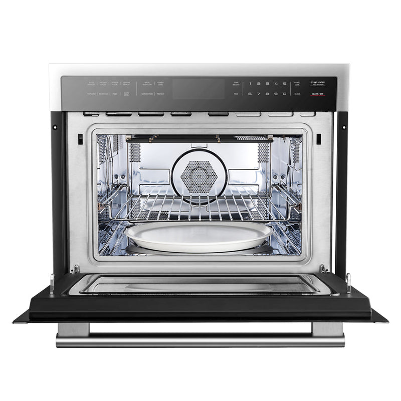 Forno Built-In 1.6 cu.ft. Microwave Oven in Stainless Steel (FMWDR3093-24) Microwaves Forno 