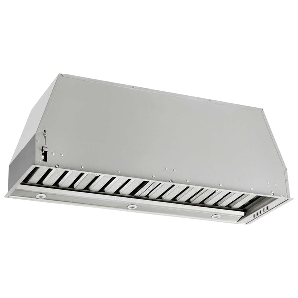 Forno Frassanito 36-Inch Recessed Range Hood Insert with 450 CFM Motor in Stainless Steel (FRHRE5346-36)