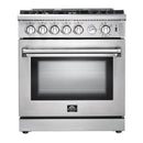 Forno Lseo 30" Gas Range with 5 Burners and Convection Oven (FFSGS6275-30) Ranges Forno 