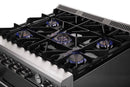 Forno Lseo 30" Gas Range with 5 Burners and Convection Oven (FFSGS6275-30) Ranges Forno 