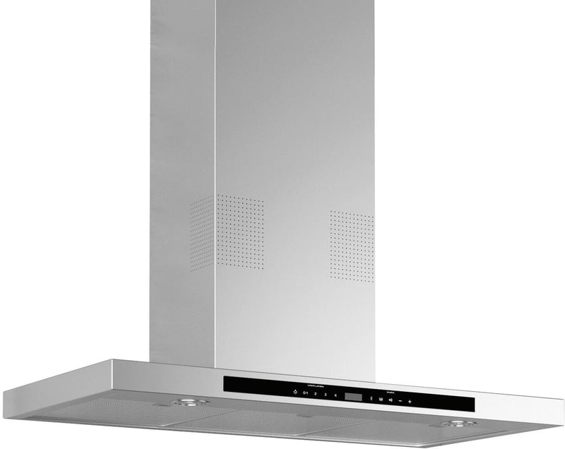 Forte Collegare Series 36" Wall Mount Convertible Range Hood with 600 CFM, Music Player via Bluetooth Digital Integrated Radio, Mesh Filters in Stainless Steel (COLLEGARE36) Range Hoods Forte 