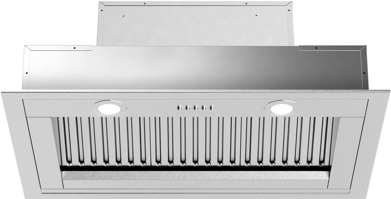 Forte Liberta Series 34" Insert Convertible Hood with 600 CFM Baffle Filters LED Lighting in Stainless Steel (LIBERTA34) Range Hoods Forte 