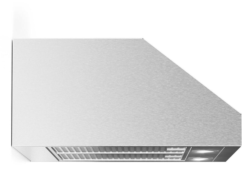 Forte Lucca Series 24" Under Cabinet Convertible Hood with 600 CFM, LED Lights, in Stainless Steel (LUCCA24) Range Hoods Forte 