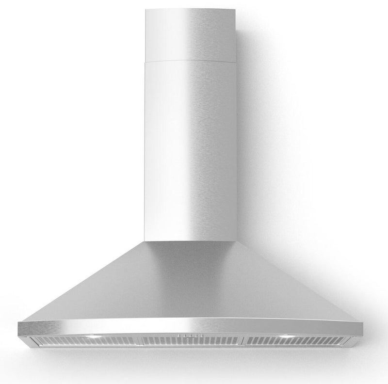 Forte Tega Series 30" Wall Mount Convertible Hood with 600 CFM, LED Lights, Professional Stainless Baffle Filters, Delay Shut Off in Stainless Steel (TEGA30) Range Hoods Forte 