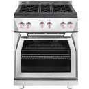 Forza 3-Piece Appliance Package - 30" Gas Range, Premium Range Hood, & 24" Dishwasher in Stainless Steel Appliance Package Forza 