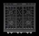 Forza 3-Piece Appliance Package - 30" Gas Range, Premium Range Hood, & 24" Dishwasher in Stainless Steel Appliance Package Forza 