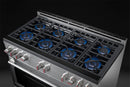 Forza 3-Piece Appliance Package - 48" Gas Range, Premium Range Hood, & 24" Dishwasher in Stainless Steel Appliance Package Forza 