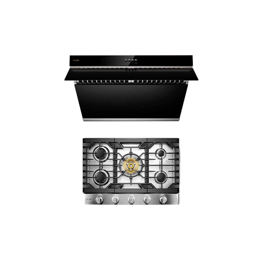 Fotile 2-Piece Appliance Package - 30-Inch Gas Cooktop & Under