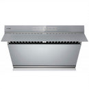 Fotile Slant Vent Series 30-inch 850 CFM Under Cabinet or Wall Mount Range Hood with 2 LED lights, and Touchscreen in Silver Grey Tempered Glass (JQG7501.G) Range Hoods Fotile 