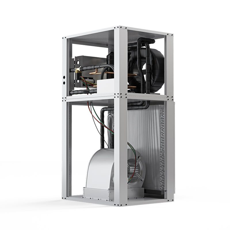 MRCOOL GeoCool 24K BTU, 2 Ton, Downflow Two-Stage CuNi Coil Left Return (GCHPD024TGTANXL)