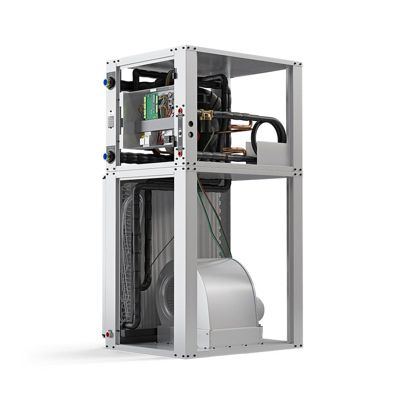 MRCOOL GeoCool 36K BTU, 3 Ton, Downflow Two-Stage CuNi Coil Left Return (GCHPD036TGTANXL)