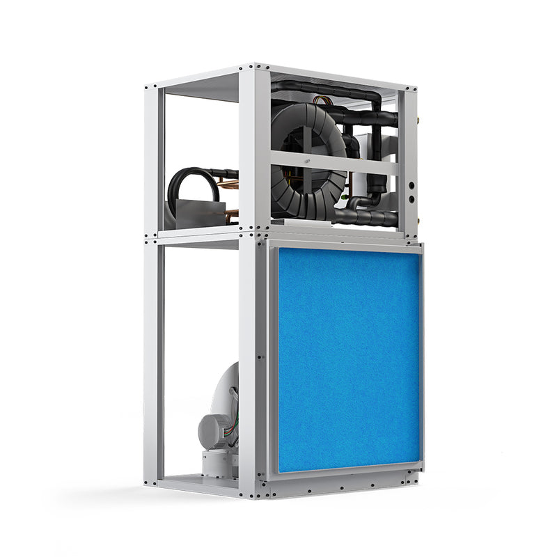 MRCOOL GeoCool 36K BTU, 3 Ton, Downflow Two-Stage CuNi Coil Left Return (GCHPD036TGTANXL)